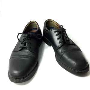 Docker Mens 10M‎ Black Leather Shoes Tie Up Dress Career Oxford